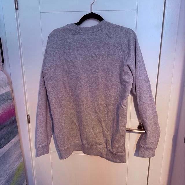 Sudadera Gris Bordado Bicicleta Dedicated