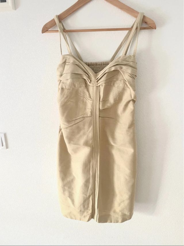 Vestido Dolores Promesas Beige