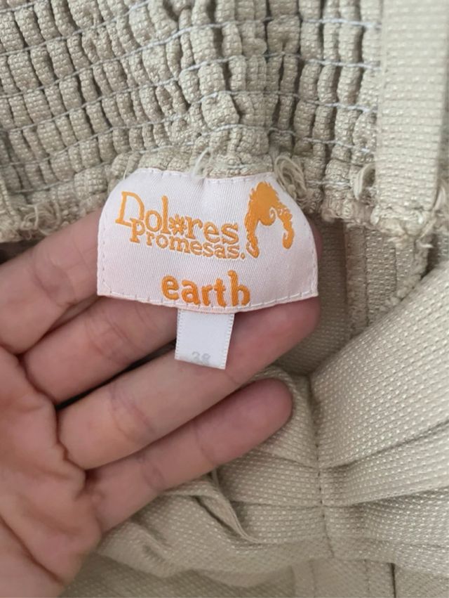 Vestido Dolores Promesas Beige