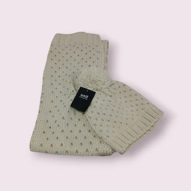 Gorro y Bufanda Unit Nuevo