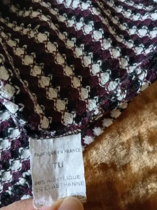 Vestido invierno sin mangas estampado