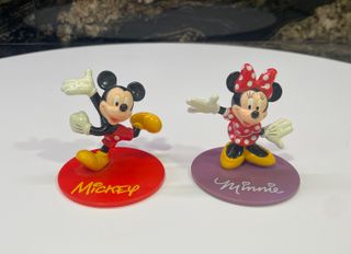 Lote Mickey Mouse y Minnie Mouse 90’s
