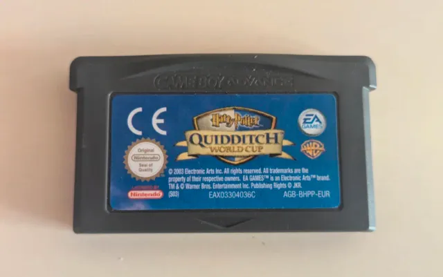 Harry Potter Quidditch World Cup GBA