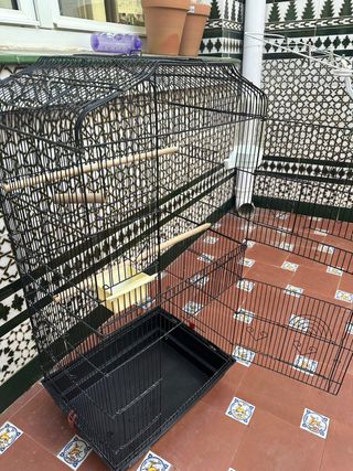 Jaula para pájaros grande
