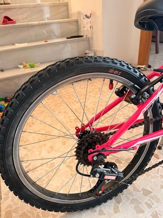 Bicicleta infantil rosa