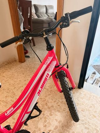 Bicicleta infantil rosa
