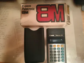 Calculadora Canon Palmtronic 8M