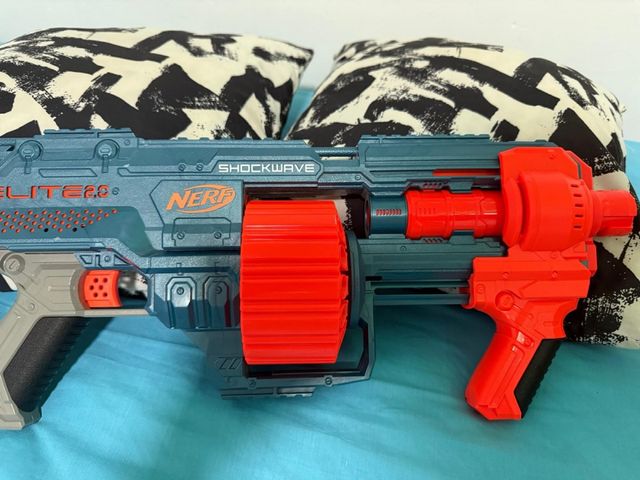 Pistola Nerf Shockwave Elite 2.0
