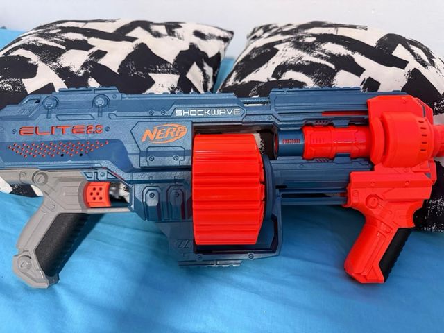 Pistola Nerf Shockwave Elite 2.0