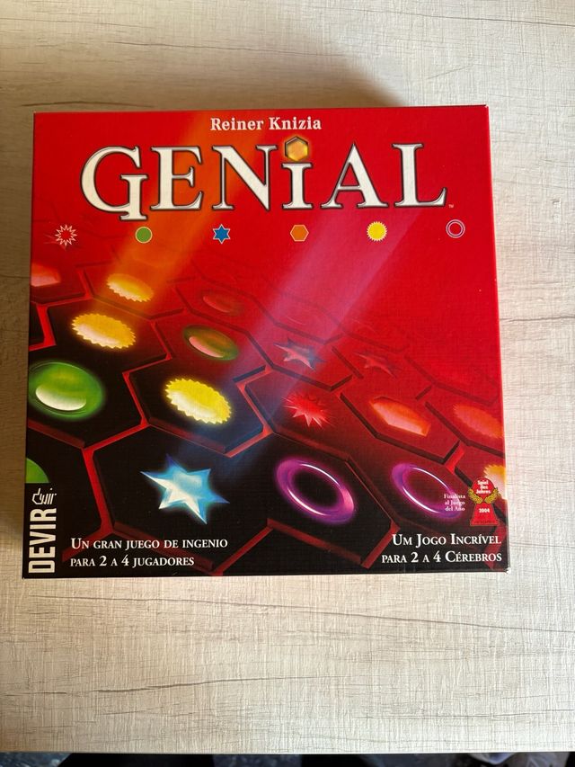 Juego de mesa Genial