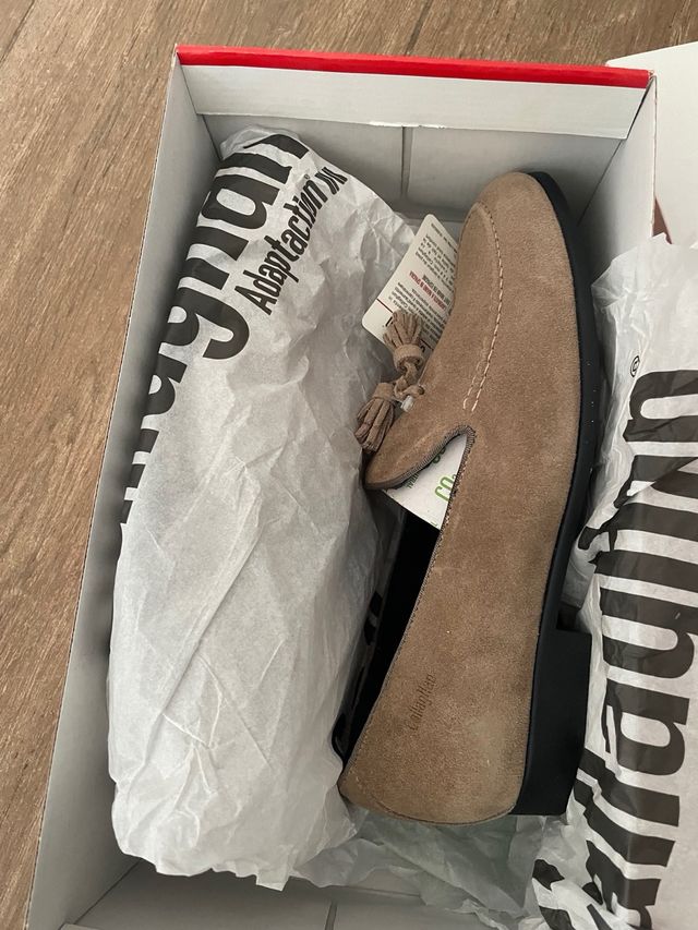 Zapatos Callaghan Tassel Ante Beige