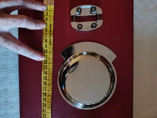 Set Piatto per sommelier e leva sovratappo.  Nuovi