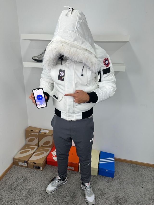 Chaqueta Canada Goose Blanca Talla XS