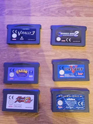 Lote 6 Juegos Game Boy Advance