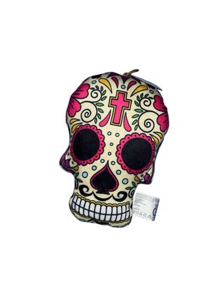 Peluche teschio decorato