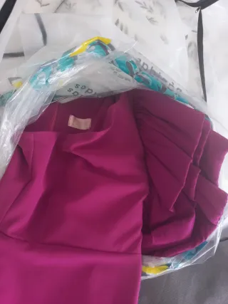 Vestido especial buganvilla