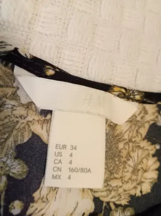 Blusa Fluida Mujer H&M talla 34