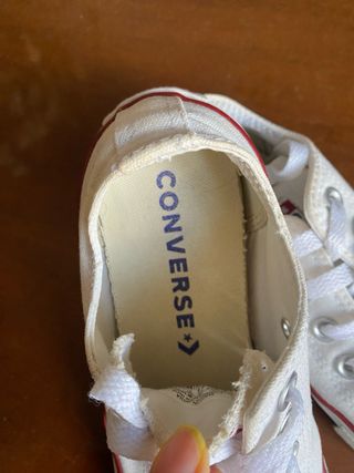 Converse Bianche Taglia 37