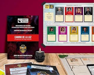 Juego de mesa / Escape Room / Camino de la luz