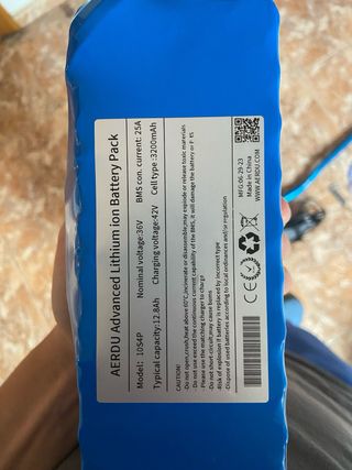 Patinete Eléctrico Xiaomi Modificado