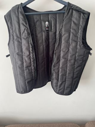 Chaqueta Moto Invictus Cuero Marrón Talla L