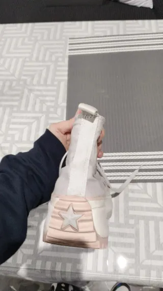 Zapatillas Converse Botín Gris y Rosa