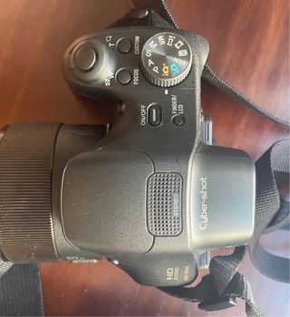 Cámara Sony con objetivo