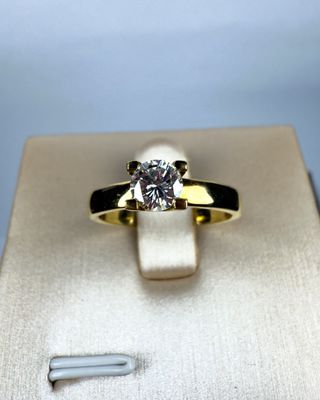 Anillo Oro 18k Diamante 0.45ct