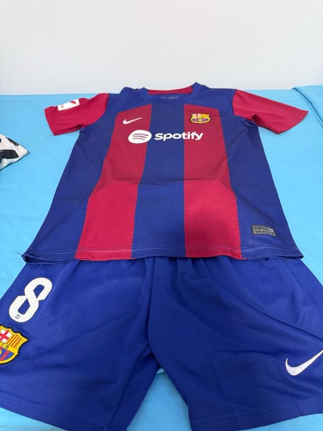 Conjunto Fútbol Barcelona Talla 10