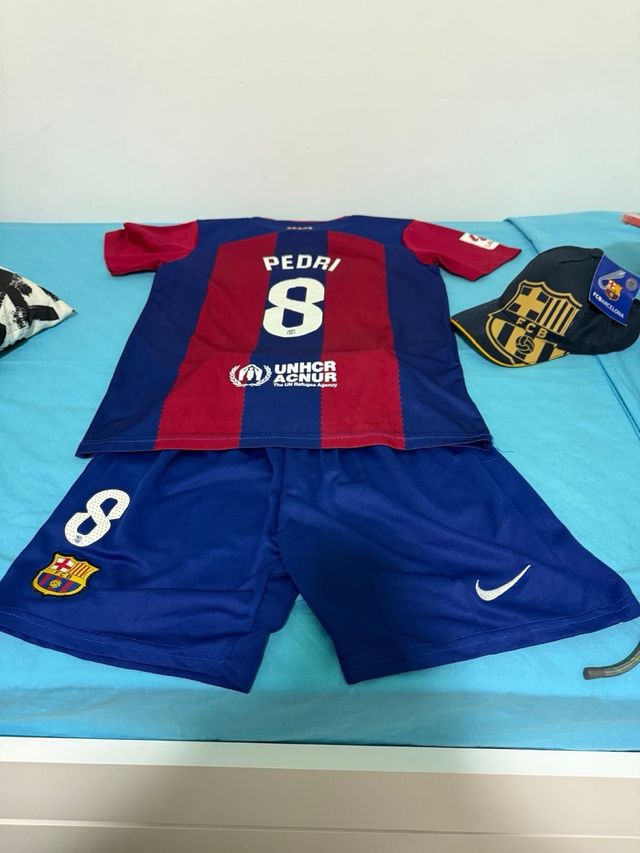 Conjunto Fútbol Barcelona Talla 10