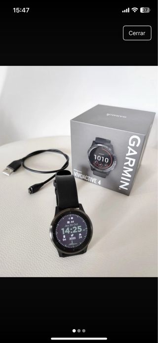 Garmin vivoactive 4 Negro/Azul