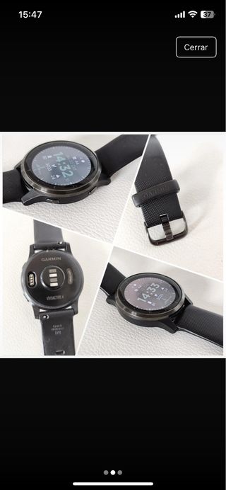 Garmin vivoactive 4 Negro/Azul