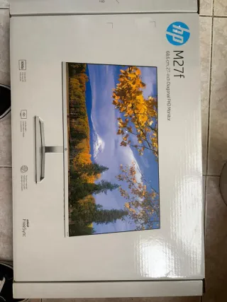 Monitor LG M27F 27 Plateado