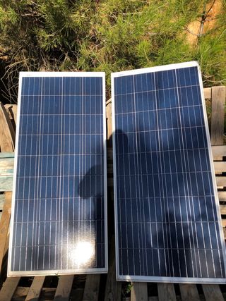 Inversor solar y placas