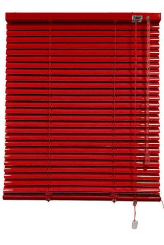 Persiana veneziana in alluminio rosso 100x250cm