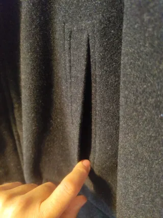 Chaquetón gris marengo hombre