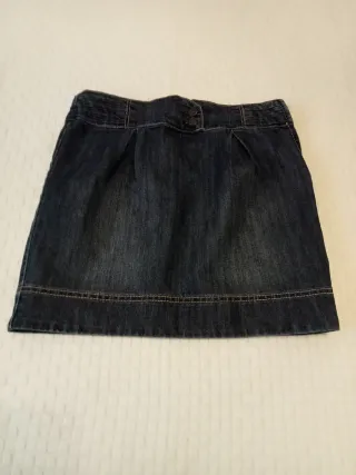 Minifalda Chica Blanco Talla 34