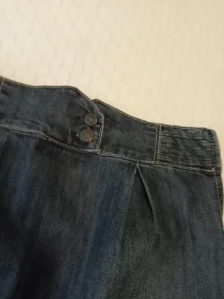 Minifalda Chica Blanco Talla 34