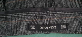 Pantalón Zara Cuadros Príncipe de Gales T.XS