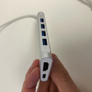 Adaptador USB-C a HDMI y 4 USB-A 1 metro