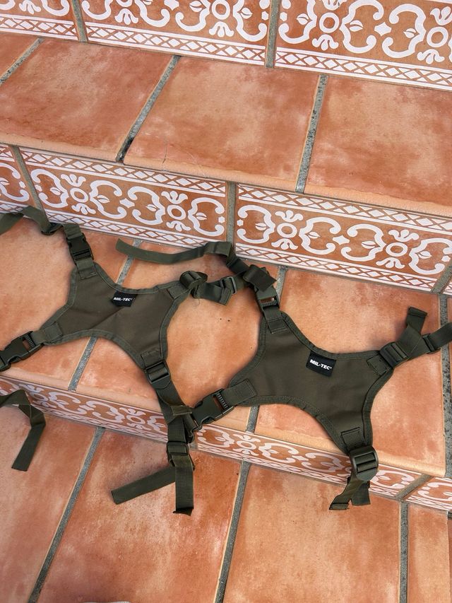 Portacascos Mil-tec verde