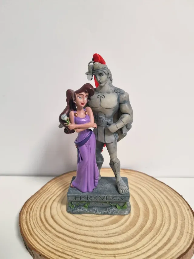 Ornamento Hércules y Megara adorno Disney navidad