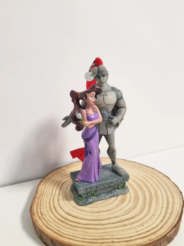 Ornamento Hércules y Megara adorno Disney navidad