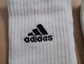 Calcetines Adidas Blancos.