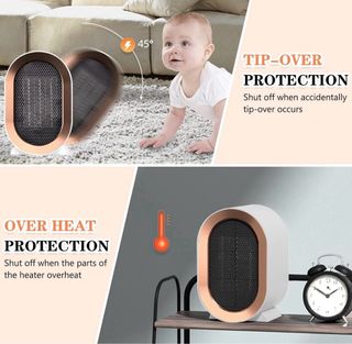 calefactor de bajo consumo 1200w