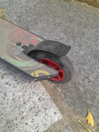 Patinete Oxelo Freestyle Negro y Rojo