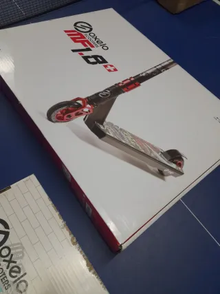 Patinete Oxelo Freestyle Negro y Rojo