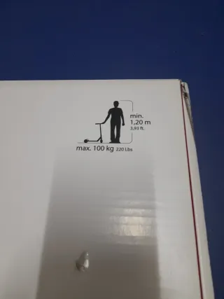 Patinete Oxelo Freestyle Negro y Rojo