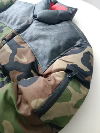 Plumífero Bellfield camuflaje verde Talla S nuevo