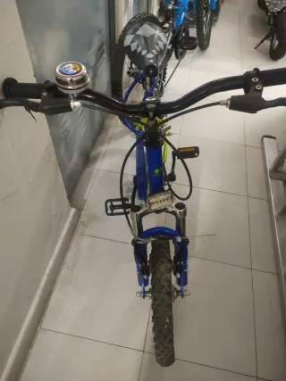 Bici niño infantil tamaño pequeño suspension mini